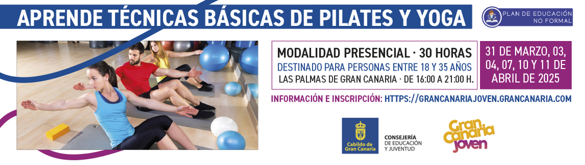 Plan de educación no formal 2025: Aprende Técnicas Básicas de Pilates y Yoga