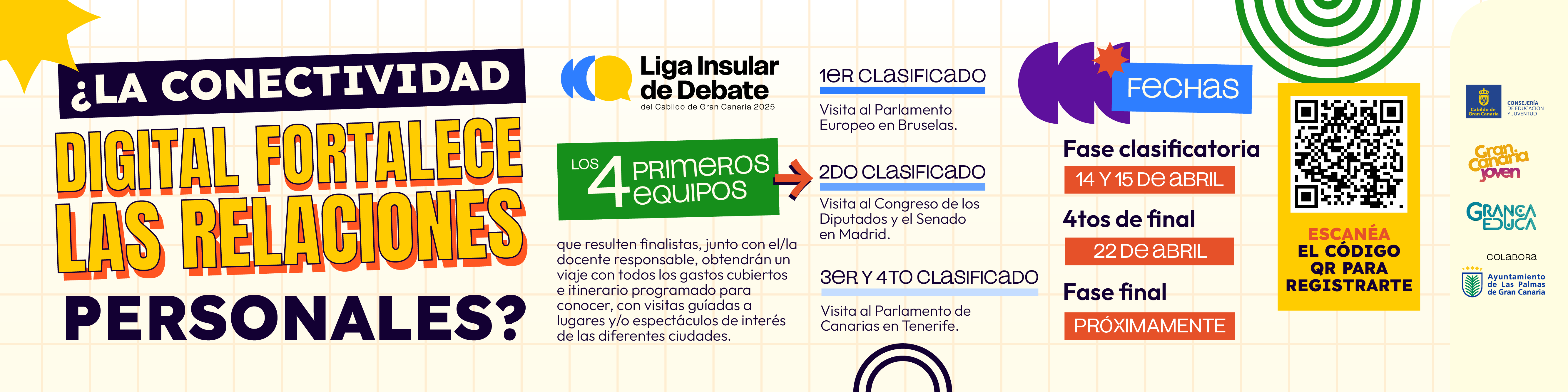 Liga Insular de Debate 2026 del Cabildo de Gran Canaria