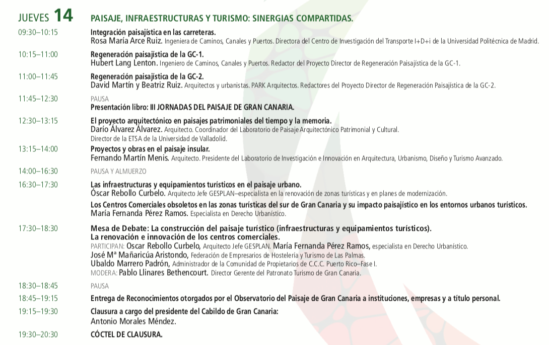 Jornadas del Paisaje