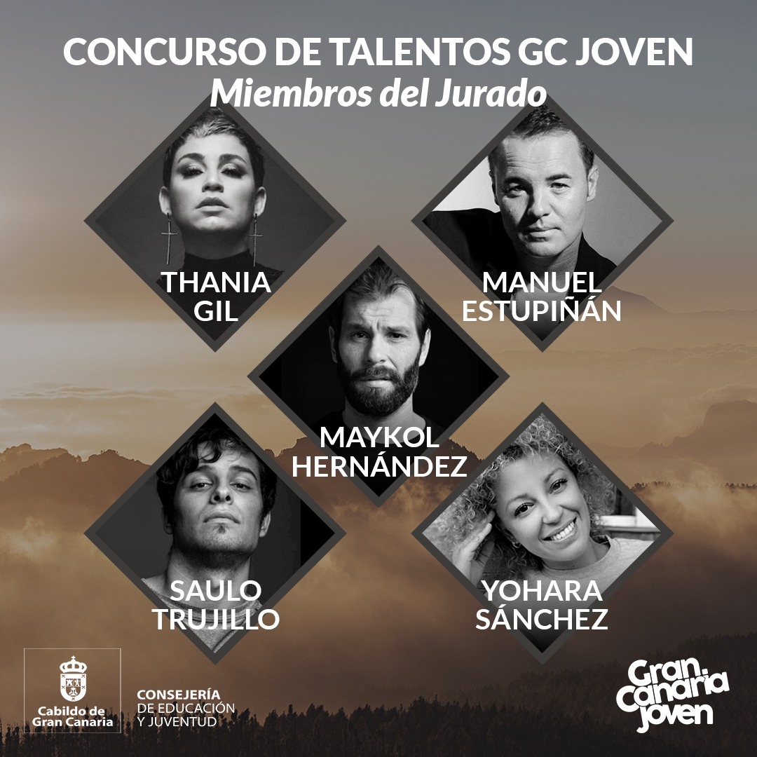 Miembros del Jurado del Concurso de Talentos Gran Canaria Joven